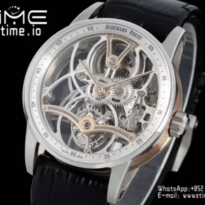 AP Code 11.59 Skeleton Tourbillon 26600CR APPF Best Edition Schwarzes Armband - Super Clone Watch | 1:1 Best Version