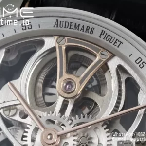 AP Code 11.59 Skeleton Tourbillon 26600CR APPF Best Edition Schwarzes Armband - Super Clone Watch | 1:1 Best Version