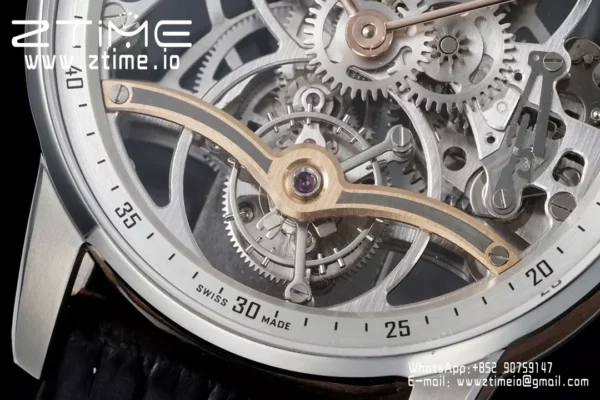 AP Code 11.59 Skeleton Tourbillon 26600CR APPF Best Edition Schwarzes Armband - Super Clone Watch | 1:1 Best Version