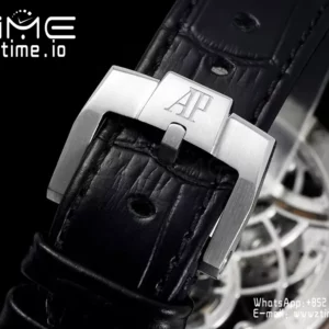 AP Code 11.59 Skeleton Tourbillon 26600CR APPF Best Edition Schwarzes Armband - Super Clone Watch | 1:1 Best Version
