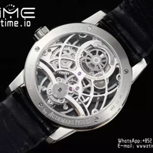 AP Code 11.59 Skeleton Tourbillon 26600CR APPF Best Edition Schwarzes Armband - Super Clone Watch | 1:1 Best Version