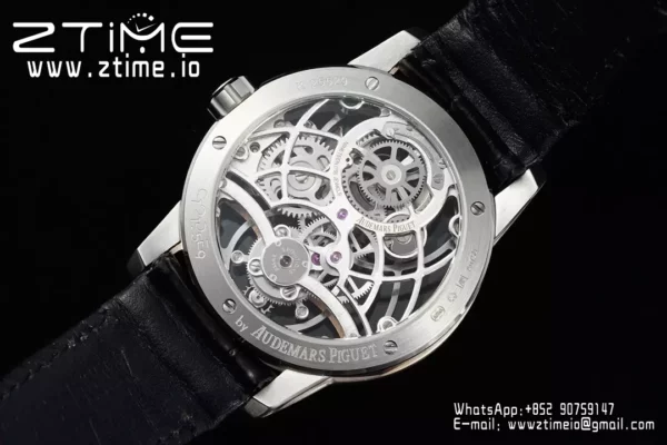 AP Code 11.59 Skeleton Tourbillon 26600CR APPF Best Edition Schwarzes Armband - Super Clone Watch | 1:1 Best Version