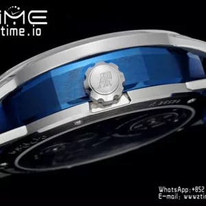 AP Code 11.59 Skeleton Tourbillon 26600CR APPF Best Edition Blue Nylon Strap - Super Clone Watch | 1:1 Best Version