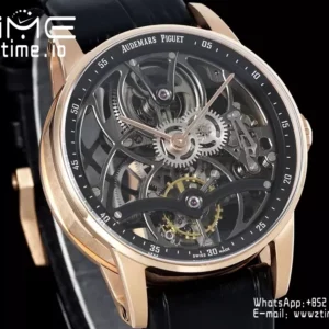 AP Code 11.59 Skeleton Tourbillon 26600CR APPF Best Edition Gray Nylon Strap - Super Clone Watch | 1:1 Best Version