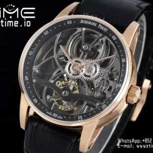 AP Code 11.59 Skeleton Tourbillon 26600CR APPF Best Edition Gray Nylon Strap - Super Clone Watch | 1:1 Best Version