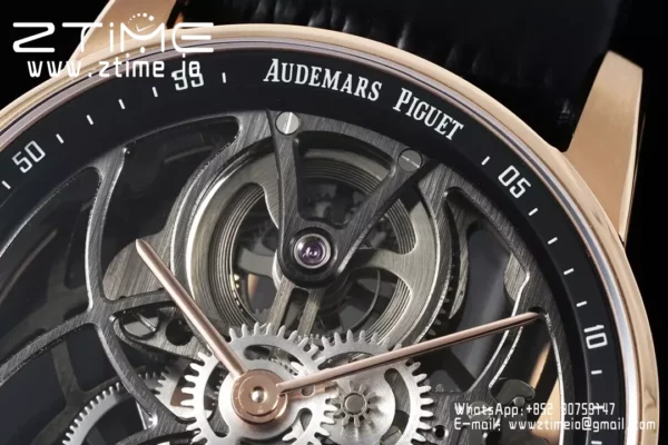 AP Code 11.59 Skeleton Tourbillon 26600CR APPF Best Edition Gray Nylon Strap - Super Clone Watch | 1:1 Best Version