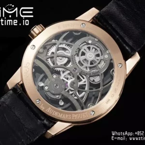AP Code 11.59 Skeleton Tourbillon 26600CR APPF Best Edition Gray Nylon Strap - Super Clone Watch | 1:1 Best Version