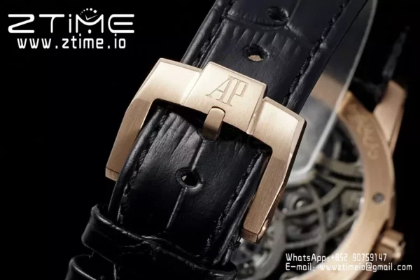 AP Code 11.59 Skeleton Tourbillon 26600CR APPF Best Edition Gray Nylon Strap - Super Clone Watch | 1:1 Best Version