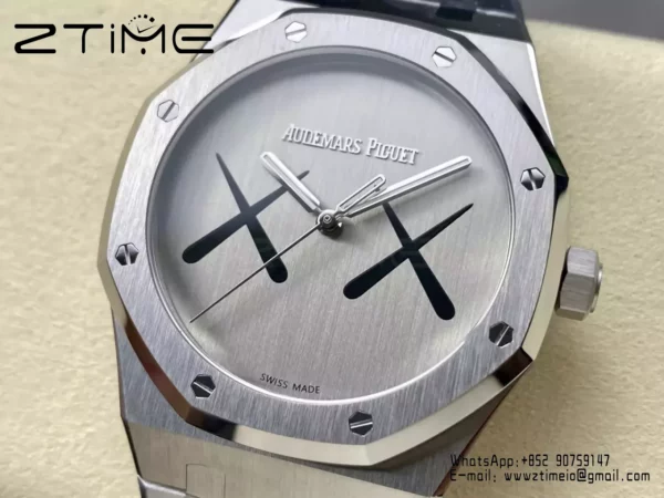 AP Royal Oak KAWS SS APSF 1:1 Best Edition XX Dial on SS Bracelet SA4302 Super Clone - Super Clone Watch | 1:1 Best Version