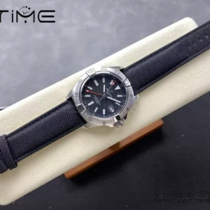 Breitling Avenger Automatic GMT 44 BLS Factory 1:1 Best Edition Black Dial Red GMT Black Nylon Strap - Super Clone Watch | 1:1 Best Version