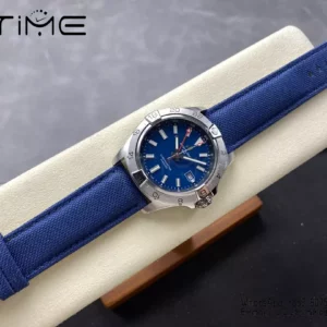Breitling Avenger Automatic GMT 44 BLS Factory 1:1 Best Edition Blue Dial Blue Nylon Strap - Super Clone Watch | 1:1 Best Version