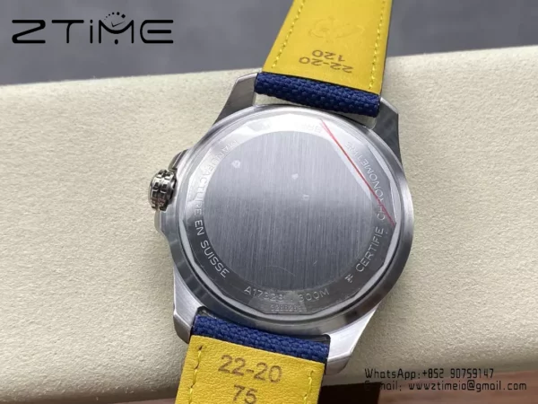 Breitling Avenger Automatic GMT 44 BLS Factory 1:1 Best Edition Blue Dial Blue Nylon Strap - Super Clone Watch | 1:1 Best Version