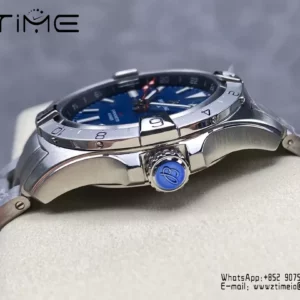 Breitling Avenger Automatic GMT 44 BLS Factory 1:1 Best Edition Blue Dial SS Bracelet - Super Clone Watch | 1:1 Best Version