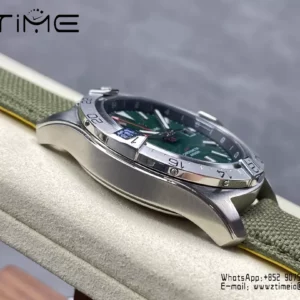 Breitling Avenger Automatic GMT 44 BLS Factory 1:1 Best Edition Green Dial Green Nylon Strap - Super Clone Watch | 1:1 Best Version
