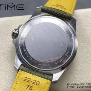 Breitling Avenger Automatic GMT 44 BLS Factory 1:1 Best Edition Green Dial Green Nylon Strap - Super Clone Watch | 1:1 Best Version