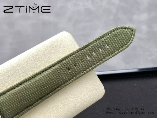 Breitling Avenger Automatic GMT 44 BLS Factory 1:1 Best Edition Green Dial Green Nylon Strap - Super Clone Watch | 1:1 Best Version