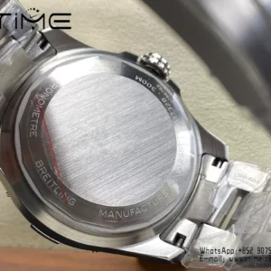 Breitling Avenger Automatic GMT 44 BLS Factory 1:1 Best Edition Grünes Zifferblatt SS Armband - Super Clone Watch | 1:1 Best Version