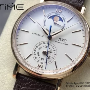 JL Portofino Complete Calendar IW359002  GR Factory Best Edition White Dial - Super Clone Watch | 1:1 Best Version