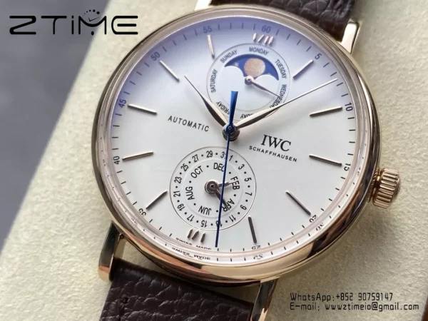 JL Portofino Complete Calendar IW359002  GR Factory Best Edition White Dial - Super Clone Watch | 1:1 Best Version