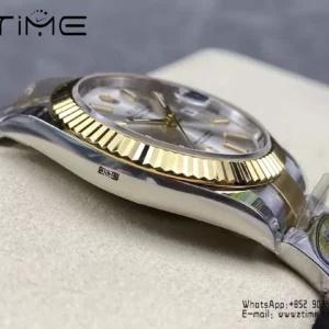 Rolex DateJust 126333-0001 41mm ARF 1:1 Best Edition Silver Stick Dial on Oyster Bracelet (Tungsten Heavy Versio) - Super Clone Watch | 1:1 Best Version
