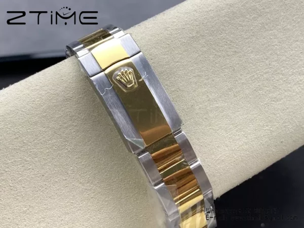 Rolex DateJust 126333-0005 41mm ARF 1:1 Best Edition Black Diamonds Dial on Oyster Bracelet  (Tungsten Heavy Versio) - Super Clone Watch | 1:1 Best Version
