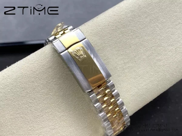 Rolex DateJust 126333-0006 41mm ARF 1:1 Best Edition Black Diamonds Dial on Jubilee Bracelet (Tungsten Heavy Versio) - Super Clone Watch | 1:1 Best Version