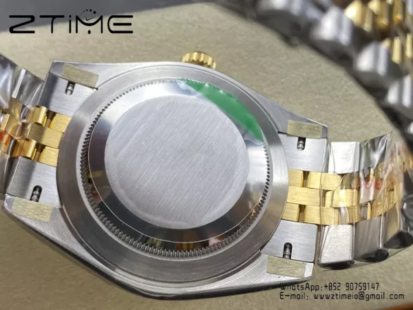 Rolex DateJust 126333-0010 41mm ARF 1:1 Best Edition YG Stick Dial on Jubilee Bracelet (Tungsten Heavy Versio) - Super Clone Watch | 1:1 Best Version