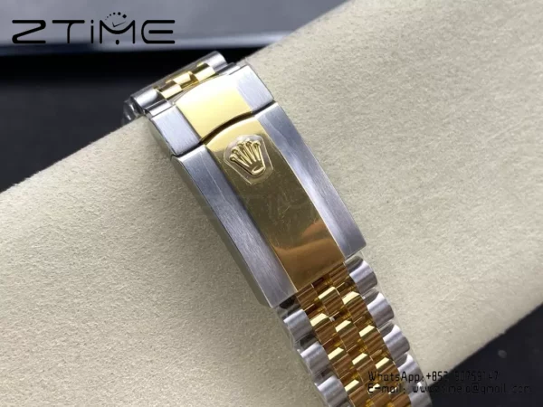 Rolex DateJust 126333-0010 41mm ARF 1:1 Best Edition YG Stick Dial on Jubilee Bracelet (Tungsten Heavy Versio) - Super Clone Watch | 1:1 Best Version