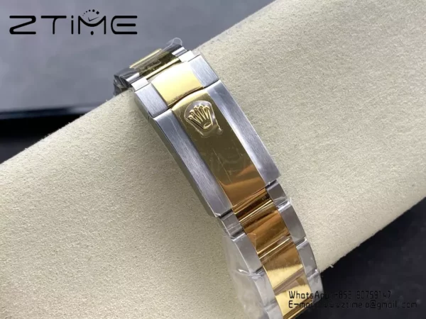 Rolex DateJust 126333-0011 41mm ARF 1:1 Best Edition YG Diamonds Dial on Oyster Bracelet  (Tungsten Heavy Versio) - Super Clone Watch | 1:1 Best Version