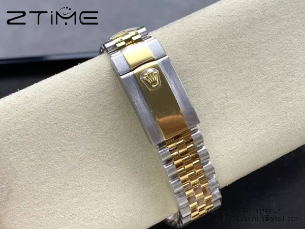 Rolex DateJust 126333-0013 41mm ARF 1:1 Best Edition Black Stick Dial on Jubilee Bracelet (Tungsten Heavy Versio) - Super Clone Watch | 1:1 Best Version