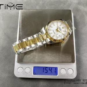 Rolex DateJust 126333-0015 41mm ARF 1:1 Best Edition White Dial on Oyster Bracelet  (Tungsten Heavy Versio) - Super Clone Watch | 1:1 Best Version