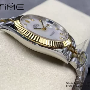 Rolex DateJust 126333-0018 41mm ARF 1:1 Best Edition White MOP Dial on Jubilee Bracelet (Tungsten Heavy Versio) - Super Clone Watch | 1:1 Best Version