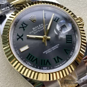 Rolex DateJust 126333-0019 41mm ARF 1:1 Best Edition Roman Dial on Oyster Bracelet (Tungsten Heavy Versio) - スーパークローン時計｜1:1ベストバージョン