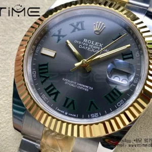 Rolex DateJust 126333-0019 41mm ARF 1:1 Best Edition Roman Dial on Oyster Bracelet (Tungsten Heavy Versio) - スーパークローン時計｜1:1ベストバージョン