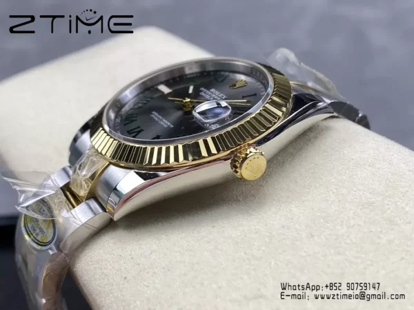Rolex DateJust 126333-0019 41mm ARF 1:1 Best Edition Roman Dial on Oyster Bracelet (Tungsten Heavy Versio) - スーパークローン時計｜1:1ベストバージョン