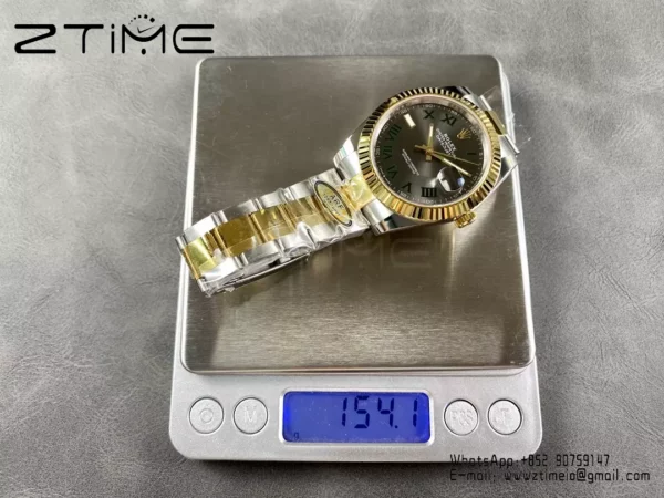 Rolex DateJust 126333-0019 41mm ARF 1:1 Best Edition Roman Dial on Oyster Bracelet (Tungsten Heavy Versio) - スーパークローン時計｜1:1ベストバージョン