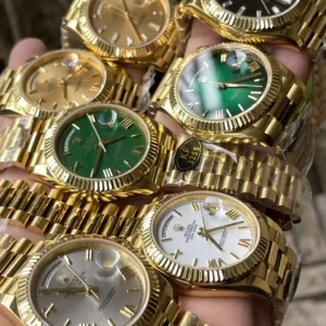 Rolex Day Date 40 YG 228238 KF 1:1 Best Edition White Roman Dial  (Gain Weight) - Super Clone Watch | 1:1 Best Version