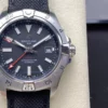 Breitling Avenger Automatic GMT 44 BLS Factory 1:1 Best Edition Schwarzes Zifferblatt Rot GMT Schwarzes Nylonband - Super Clone Watch | 1:1 Best Version