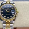 Rolex DateJust 126333-0006 41mm ARF 1:1 Best Edition Black Diamonds Dial on Jubilee Bracelet (Tungsten Heavy Versio) - Super Clone Watch | 1:1 Best Version