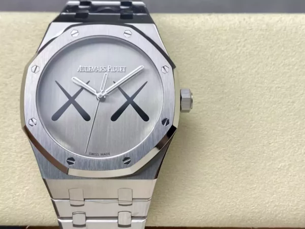 AP Royal Oak KAWS SS APSF 1:1 Best Edition XX Dial on SS Bracelet SA4302 Super Clone - Super Clone Watch | 1:1 Best Version