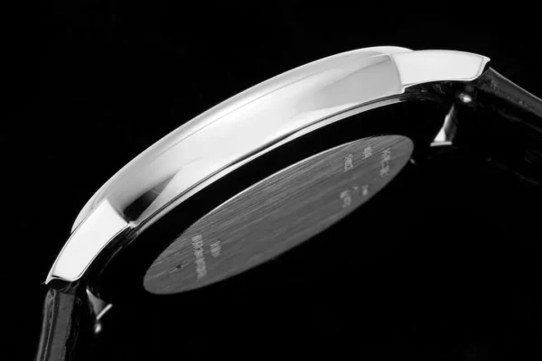 VC Patrimony 81180 SS KZF Best Edition White Dial on Black Leather Strap - Super Clone Watch | 1:1 Best Version
