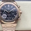 AP Royal Oak Chrono 26240 RG APSF 1:1 Best Edition Black Dial on RG Bracelet SA4401 - Super Clone Watch | 1:1 Best Version