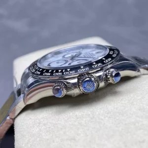 Rolex Daytona 126500 VSF 1:1 Best Edition 904L Steel White Dial on SS Braclet DD4131 V4 - Super Clone Watch | 1:1 Best Version
