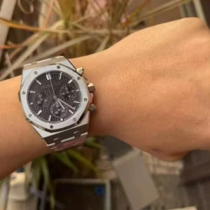 AP Royal Oak Chrono 26240ST SS APS Factory 1:1 Best Edition Black Dial  SA4401 Super Clone - Super Clone Watch | 1:1 Best Version