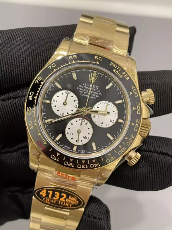 Rolex Daytona 126529LN Le Mans QF 1:1 Best Edition on RG Brcelet DD4132 Tungsten Heavy V9 - Super Clone Watch | 1:1 Best Version