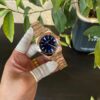 VC Overseas 4500V RG 8F 1:1 Best Edition Blue Dial on RG Bracelet A5100 - Super Clone Watch | 1:1 Best Version
