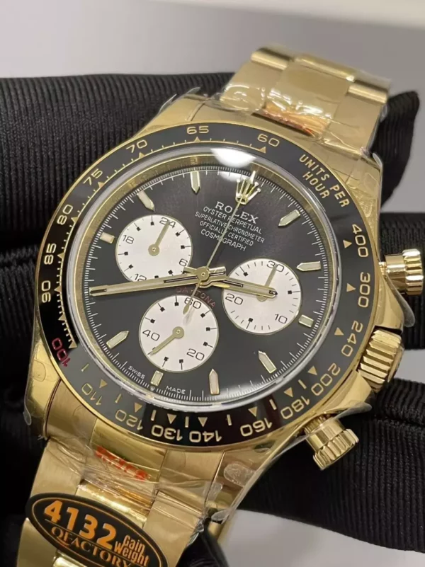 Rolex Daytona 126529LN Le Mans QF 1:1 Best Edition on RG Brcelet DD4132 Tungsten Heavy V9 - Super Clone Watch | 1:1 Best Version