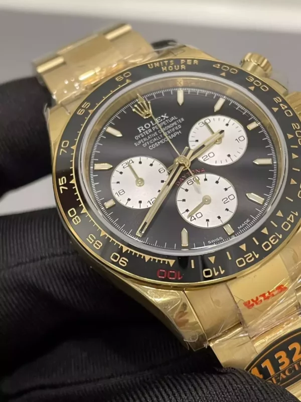 Rolex Daytona 126529LN Le Mans QF 1:1 Best Edition on RG Brcelet DD4132 Tungsten Heavy V9 - Super Clone Watch | 1:1 Best Version