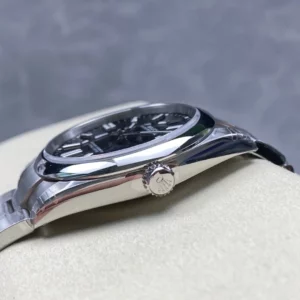 Rolex Oyster Perpetual 124300 41mm VSF 1:1 Best Edition 904L Steel Black Dial on SS Bracelet - Super Clone Watch | 1:1 Best Version