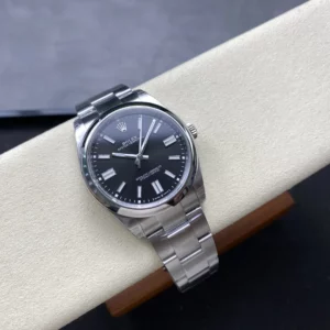 Rolex Oyster Perpetual 124300 41mm VSF 1:1 Best Edition 904L Steel Black Dial on SS Bracelet - Super Clone Watch | 1:1 Best Version